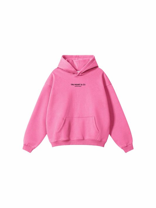 TRU HEART & Co “Fleur de Amour” (Salmon Hoodie)
