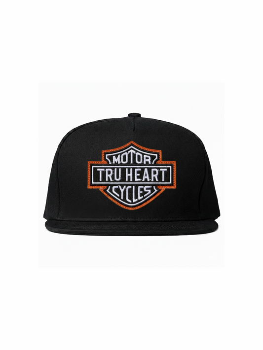 TRU HEART MOTORCYCLE TRUCKER HAT