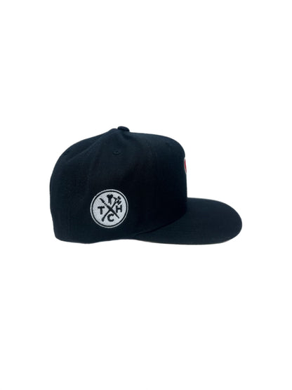 Sacred Heart SnapBack (blk/red)