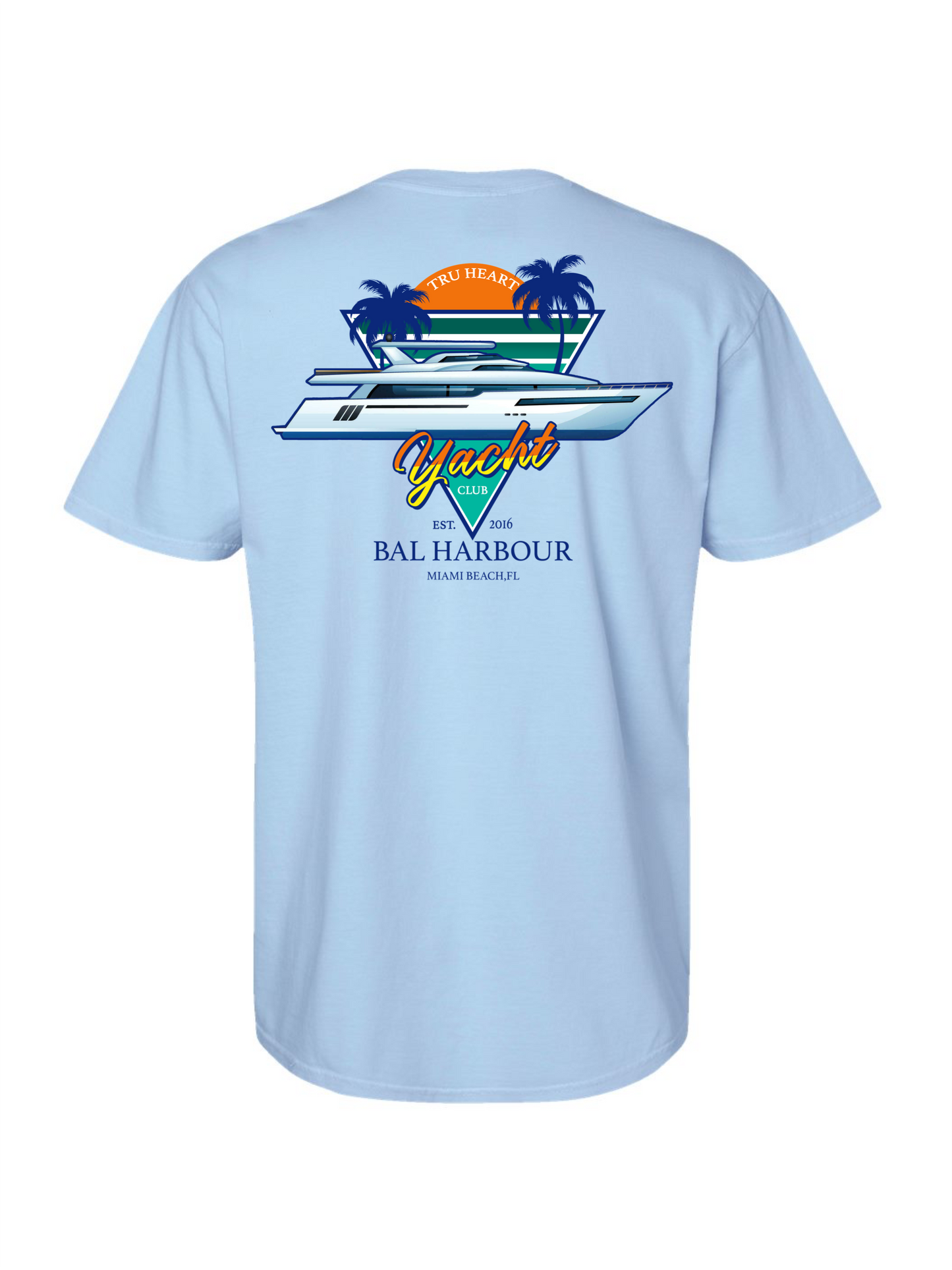 TRU HEART YACHT CLUB tshirt