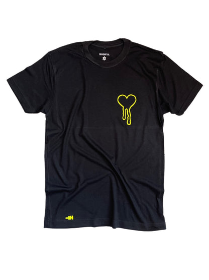 L’ AMOUR PARIS - BLACK/NEON TEE