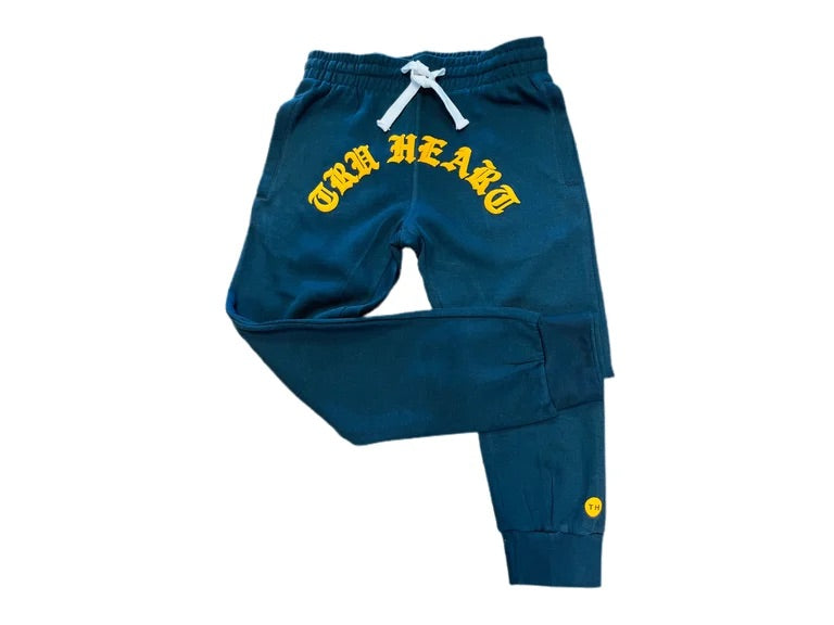 TRU HEART BLVCK & GOLD UNISEX JOGGERS