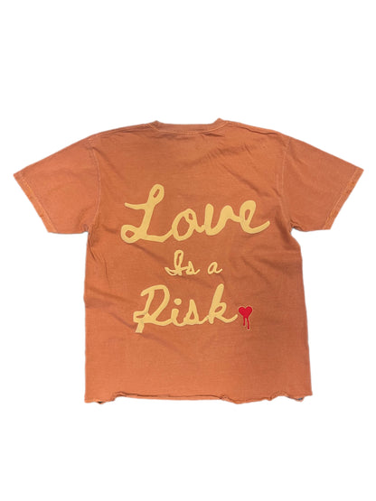 “LOVE IS A RISK” Terra-Cotta