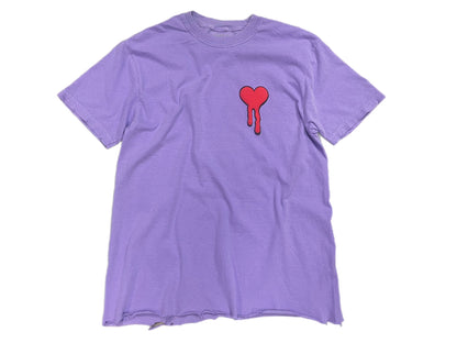 LOVE IS A RISK - VIOLET TEE